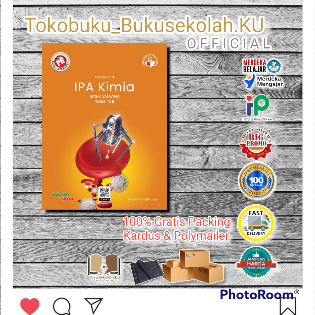 Jual Diskon Buku Pr Interaktif Kurikulum Merdeka Ipa Kimia Kelas