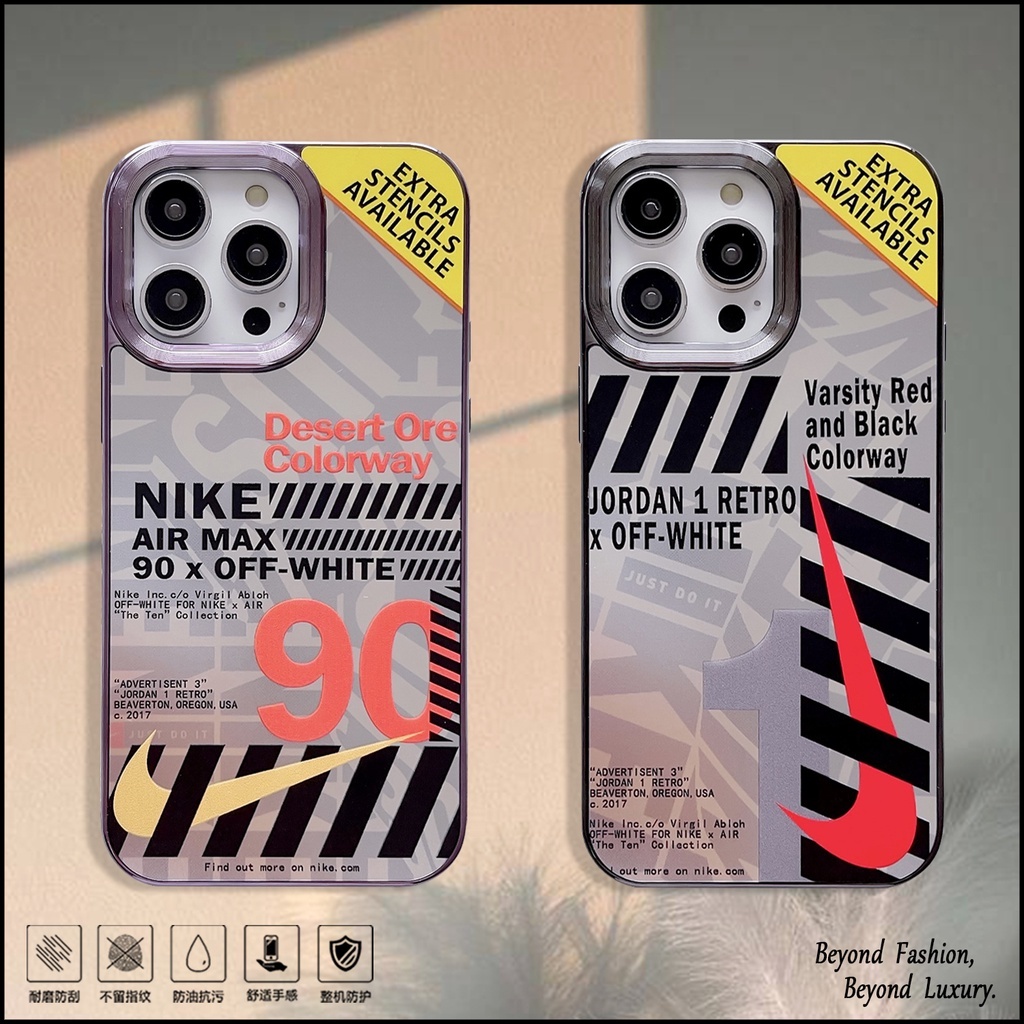 Jual CASE OFF WHITE NIKE IPHONE 11 12 12 PRO MAX 13 13 PRO MAX 14 14