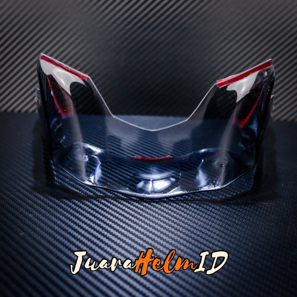 Jual Spoiler D Helm Nhk Terminator Smoke Akrilik Custom Shopee Indonesia