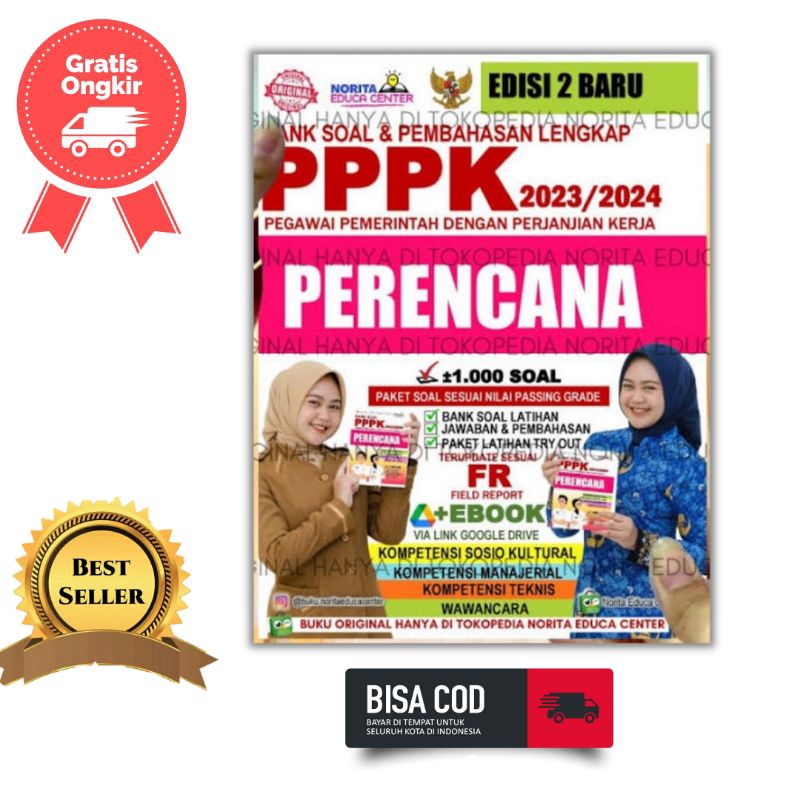 Jual BUKU BANK SOAL DAN PEMBAHASAN PPPK PERENCANA 2023 2024 | Shopee ...