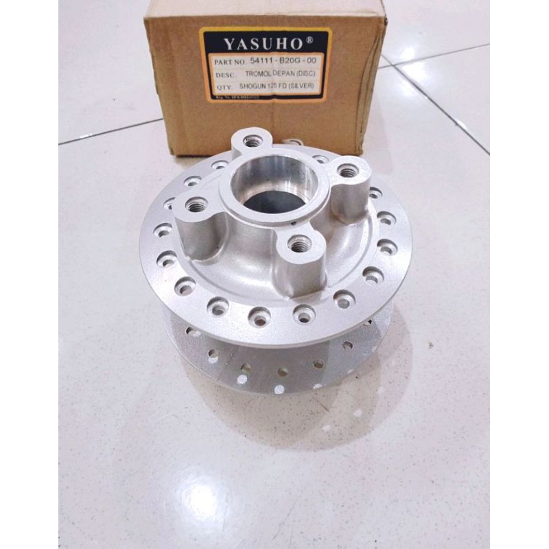 Jual tromol teromol depan ARASHI 125 SHOGUN 125 R FD SP SILVER TEBAL ...