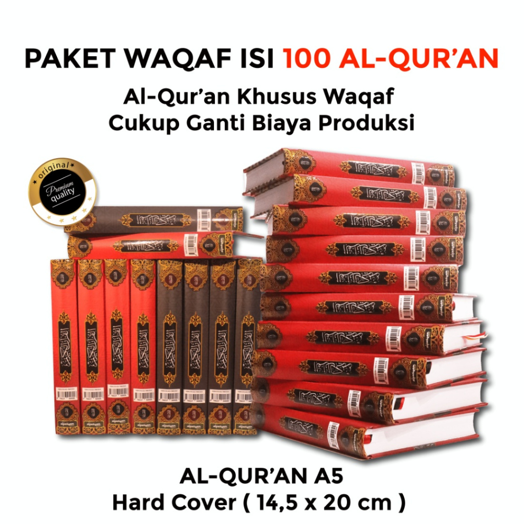 Jual Fayida Quran WAKAF A5 ISI 100 Quran Quran Untuk Wakaf