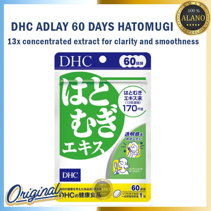 Jual DHC Adlay 60 Days for Beauty Original Japan | Shopee Indonesia