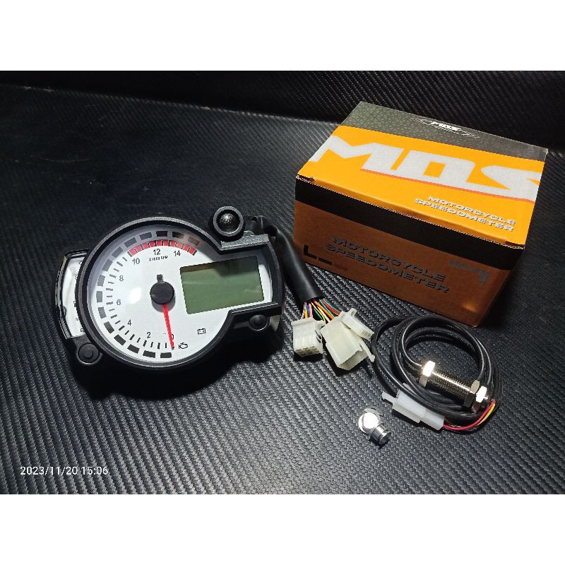 Jual spedo speedometer koso RX2N merk mos nyala 7 warna import | Shopee ...