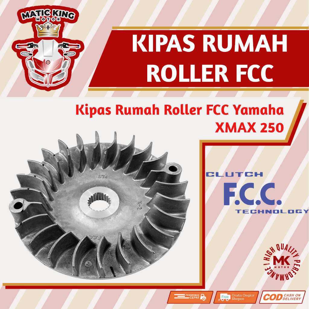 Jual Kipas Lawan Rumah Roller Only Yamaha Xmax Old New Connected