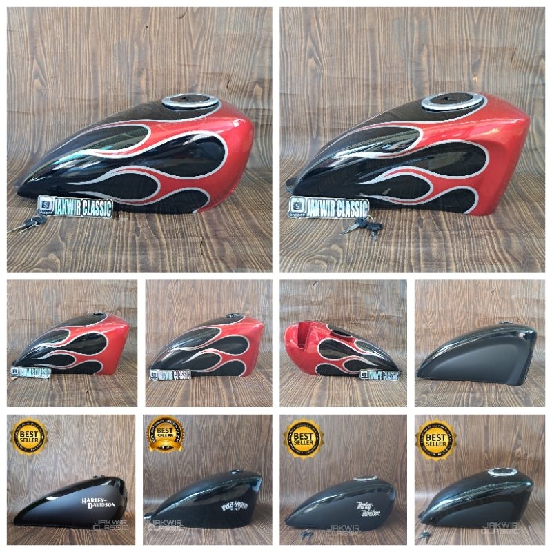 Jual Tangki Sporter tangki bobber sportster harley benelli custom ...