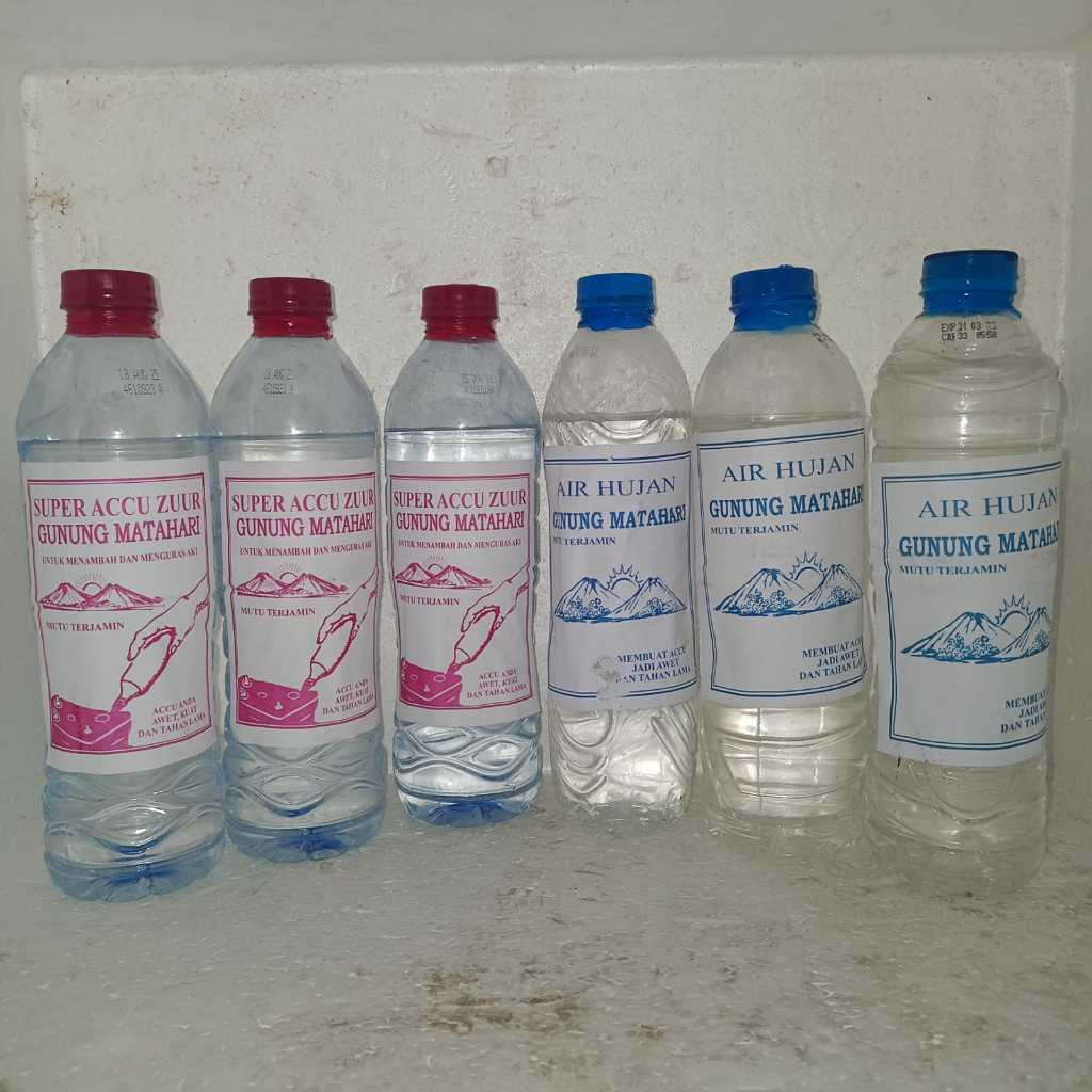 Jual Air Aki Accu - Air Hujan Murni Motor 500ml | Shopee Indonesia
