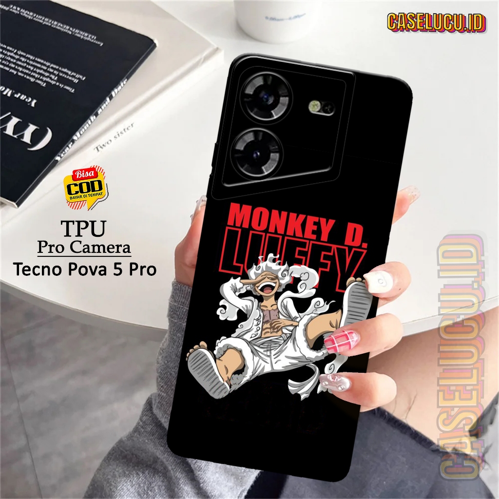 Jual Casing Hp Tecno Pova 5 Pro Terbaru - Fashion Case Anime - Case ...