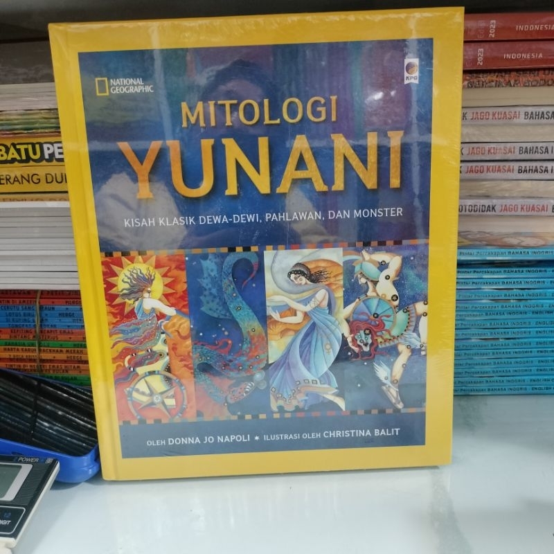 Jual Buku Mitologi Yunani Kisah Klasik Dewa Dewi Pahlawan Dan Monster