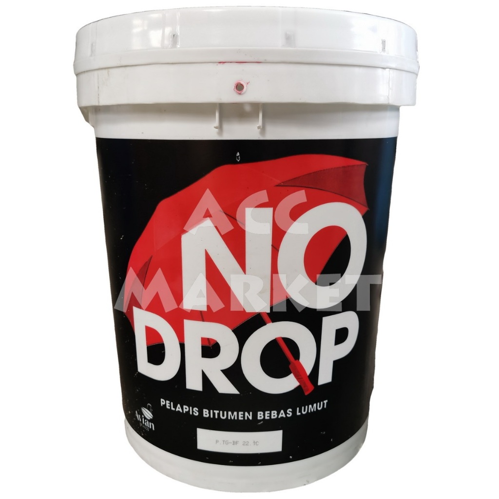 Jual Cat Tembok No Drop Bitumen 20kg Pelapis Anti Bocor | Shopee Indonesia