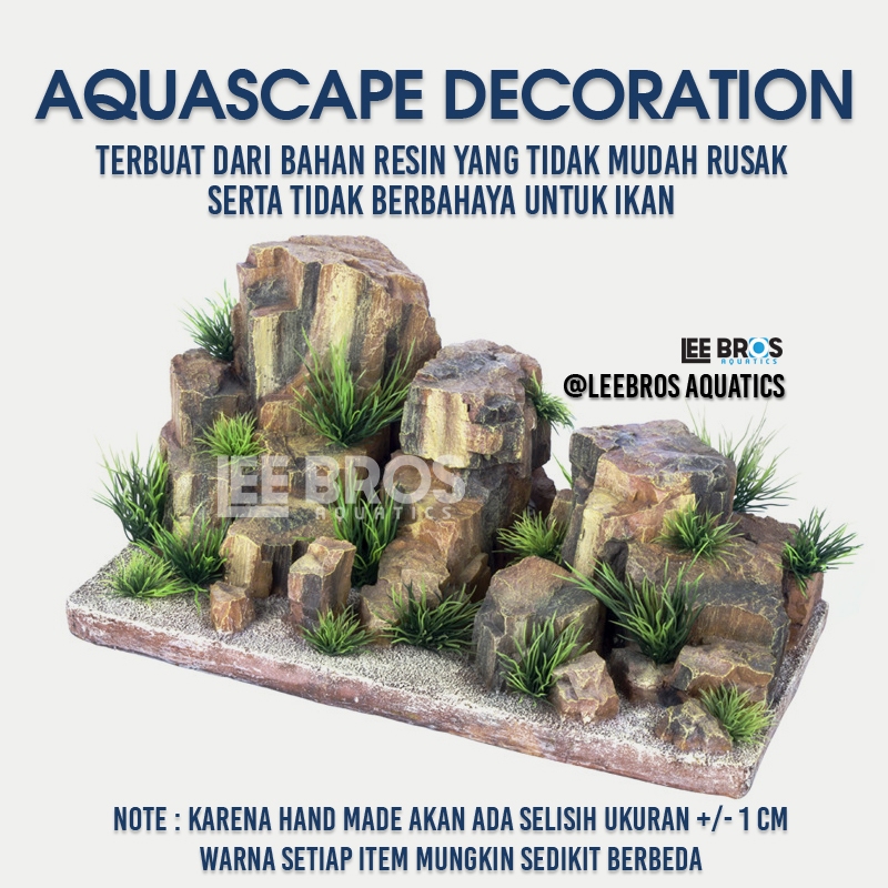 Jual Hiasan Aquarium / Ornamen Aquarium / Batu Aquascape / Hiasan ...