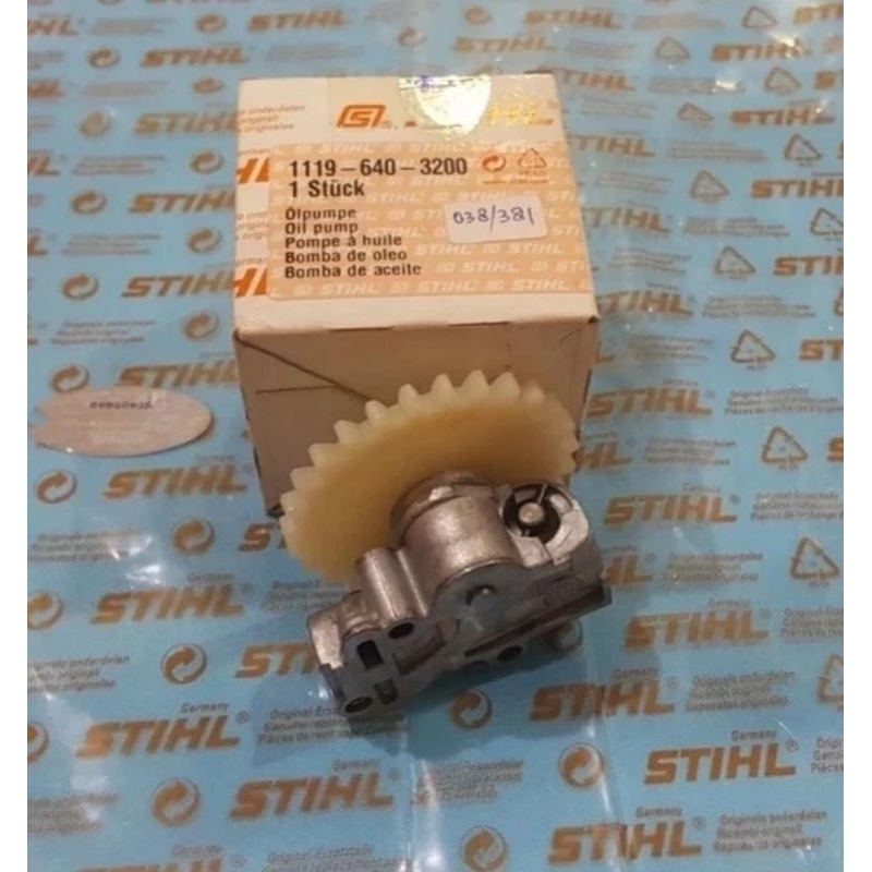 Pezzo Motosega Stihl Ms380 Tubo Olio Originale STIHL 1106-647-9404 - Per Motoseghe 028, 030, 031, 032, 038, 070, 090, MS380 Tubo Olio Stihl Originale