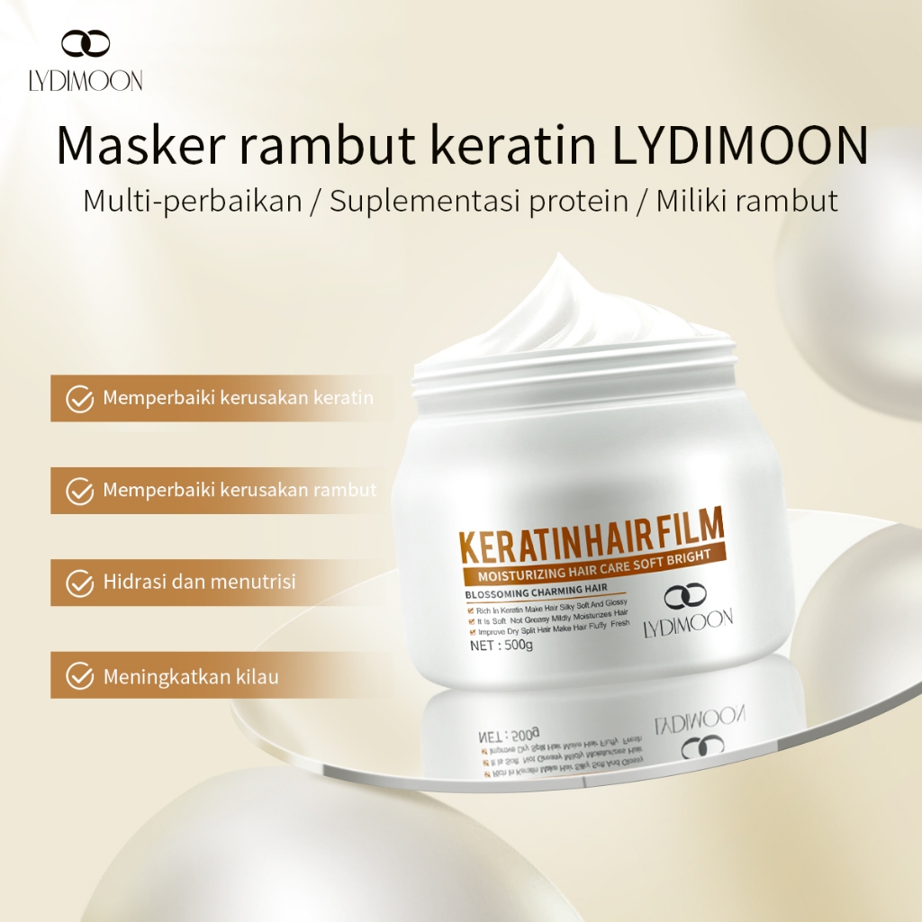 Jual Masker Rambut Keratin Haircare Keratin Rambut 500g Perawatan Rambut Kering Protein