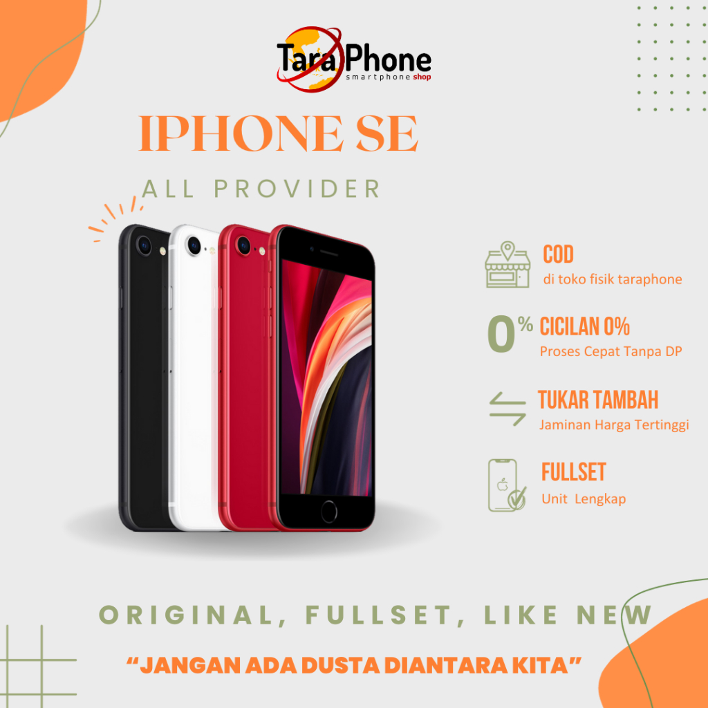 Jual IPHONE SE 2 64/128GB SECOND | Shopee Indonesia