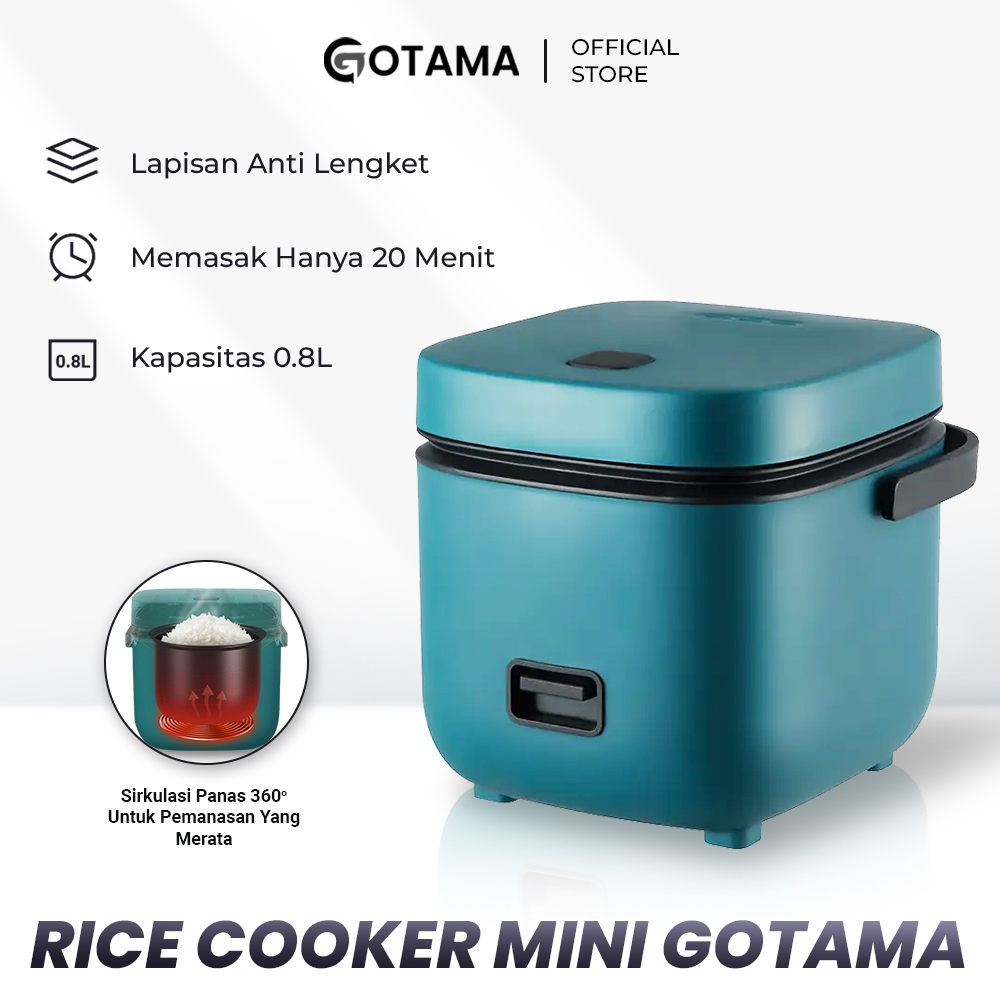 Jual SOSEKI Rice Cooker Mini Elektrik 1.2L / Mini Rice Cooker Digital  Elektrik Anti Lengket / Penanak Nasi Kecil - Biru di Seller Soseki Official  Store - Soseki Official Store - Kota Jakarta Utara