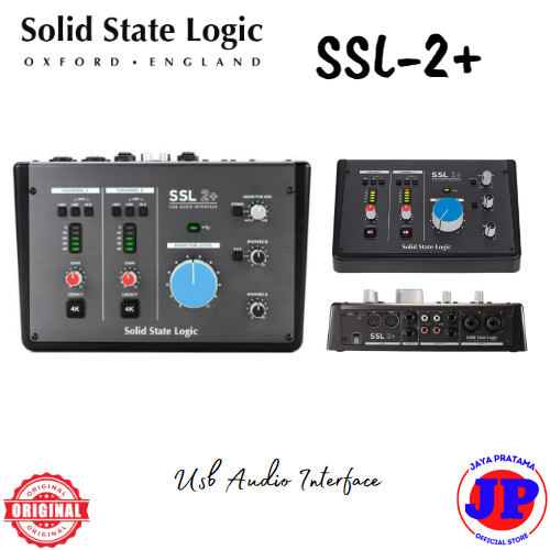 Jual Solid State Logic SSL 2+ USB Audio Interface Soundcard Original
