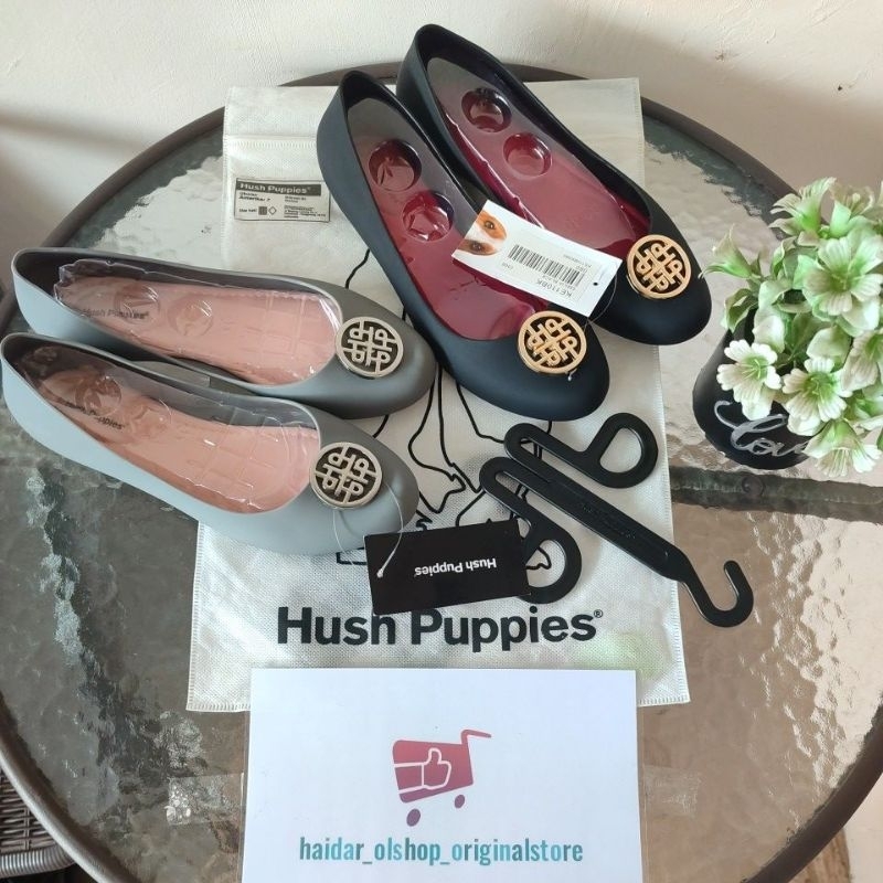 Harga flat shoes hot sale hush puppies