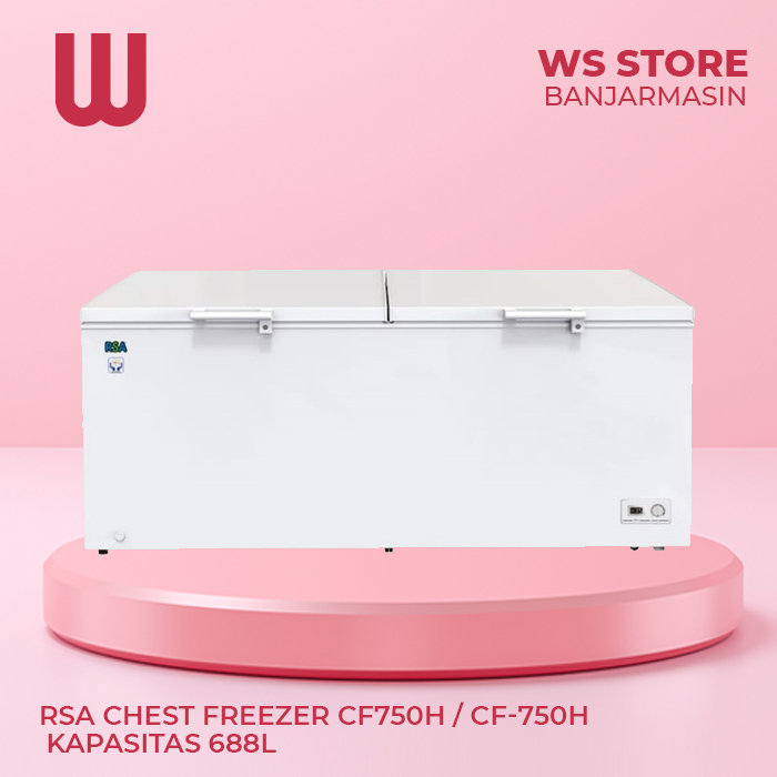 Jual RSA Chest Freezer CF750H / CF-750H Kapasitas 688L | Shopee Indonesia