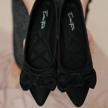 Executive Adrea Flatshoes Wanita Kulit Sintetis