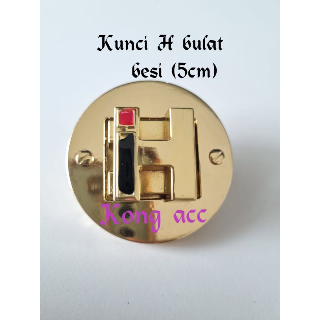 Jual Kunci Putar Tas H Besi 5 cm/ Kunci Bulat Putar Tas Besi H 5 cm ...