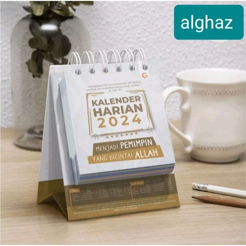 Jual KALENDER MEJA HARIAN MUSLIM 2024 | Shopee Indonesia