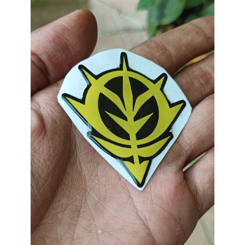Jual Stiker timbul Zeon gundam Sticker Emblem | Shopee Indonesia