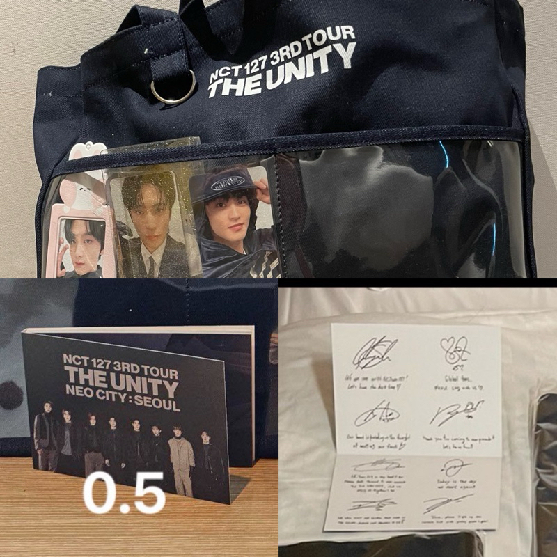Jual NCT127 THE UNITY NEO CITY GLOBAL PACKAGE MD TOTE BAG MAP FILE
