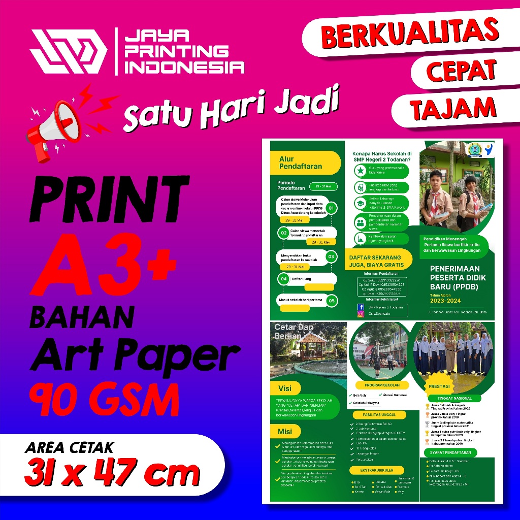 Jual CETAK A3+ MURAH PRINT KERTAS ART PAPER DAN KERTAS ART CARTON Shopee Indonesia