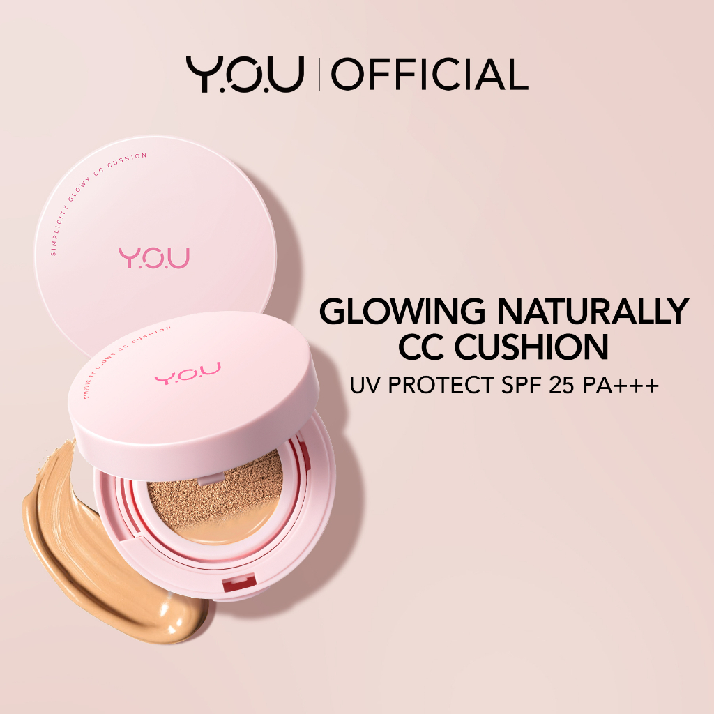 Jual YOU Simplicity Glowy CC Cushion | Shopee Indonesia