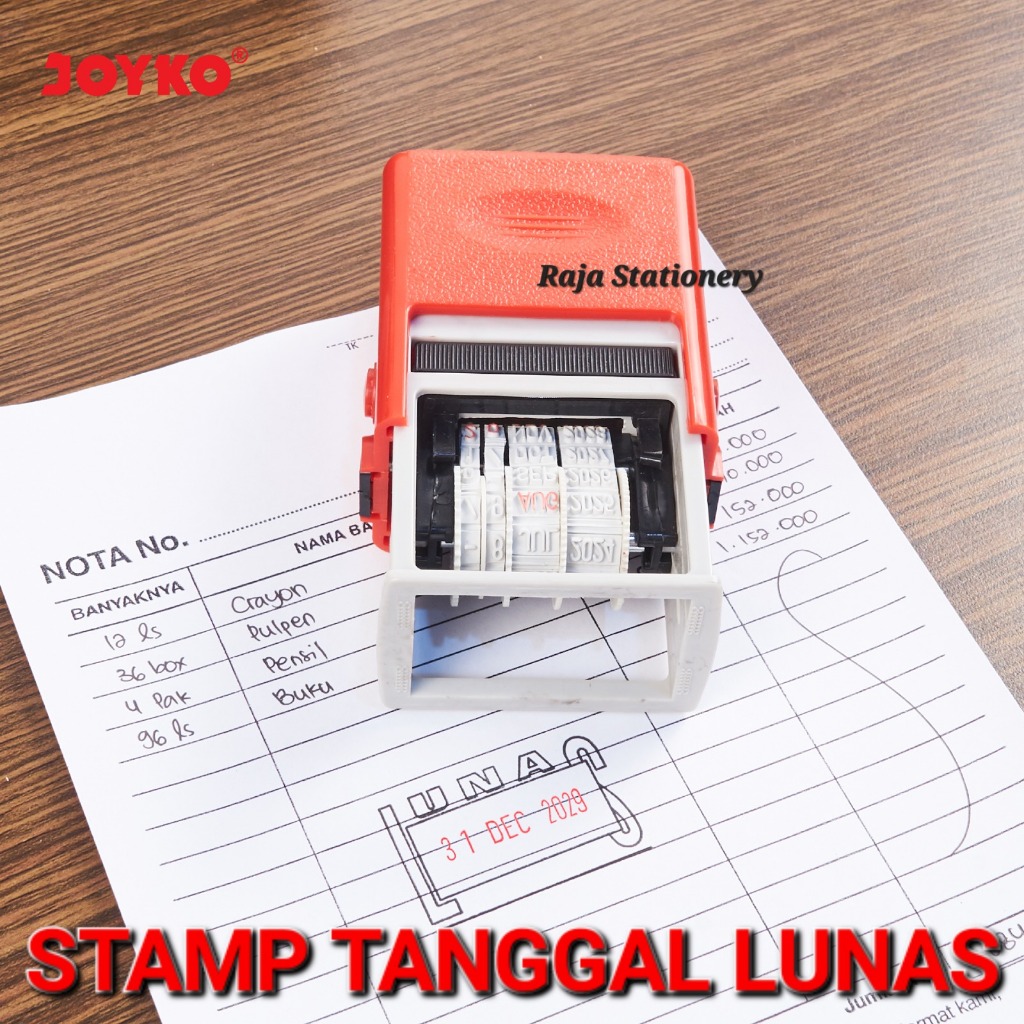 Jual Joyko Date Stamp Lunas Paid Stempel Tanggal Lunas Joyko Tinta S