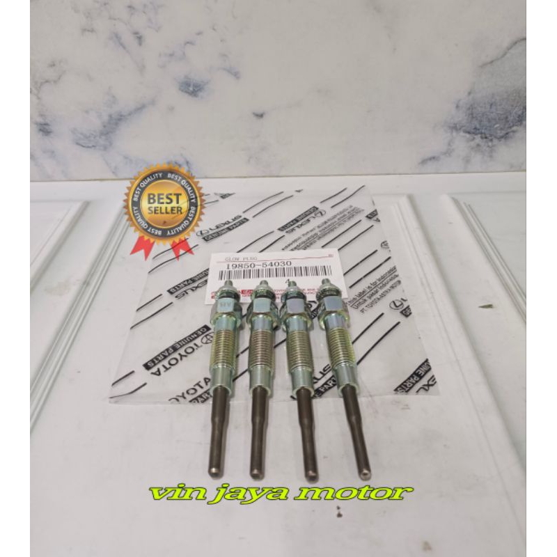 Jual Busi Pemanas Glow Plug Toyota Hiace Diesel Original 1Set 4Pc ...