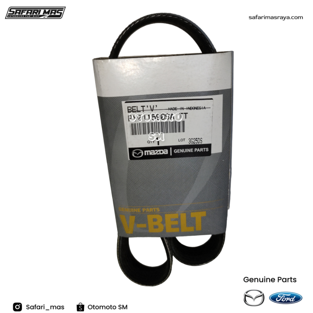 Jual Fan Belt van Belt Mazda CX-5 / CX-8 / CX-9 / CX-30 2.500cc ...