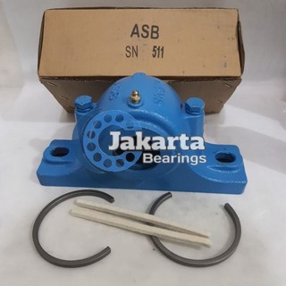 Jual SN511 PLUMMER BLOCK / BEARING HOUSING SN 511 MERK ASB | Shopee ...
