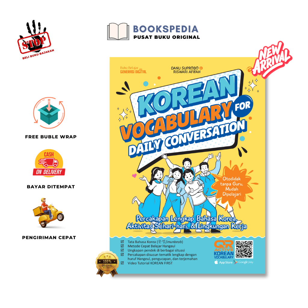 Jual Buku Belajar Bahasa Korea - Korean Vocabulary For Daily ...