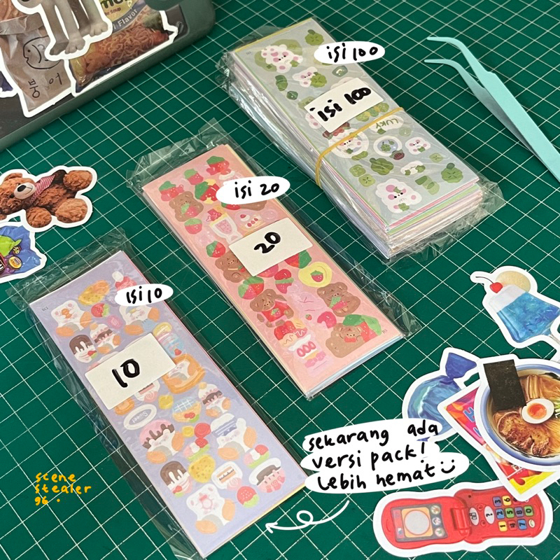 Jual DECO STICKER RANDOM (PACK) | Shopee Indonesia