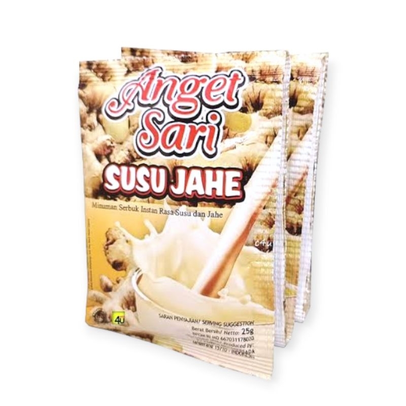 Jual Anget Sari Susu Jahe 1 Renceng 10pcs Shopee Indonesia 7514