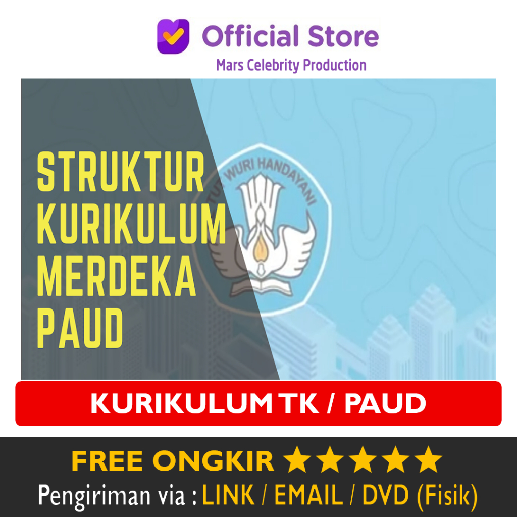 Jual Paket Perangkat Modul Ajar Pembelajaran Kurikulum Merdeka TK PAUD ...