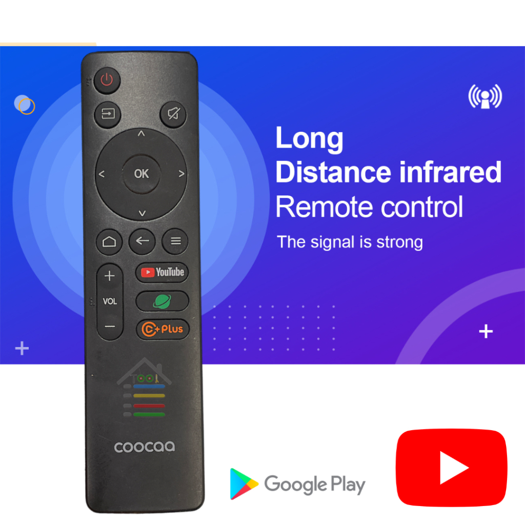 Jual REMOTE COOCAA SMART TV ANDROID 32S3U 40S3U 43S3U 32Z72 40Z72 ...