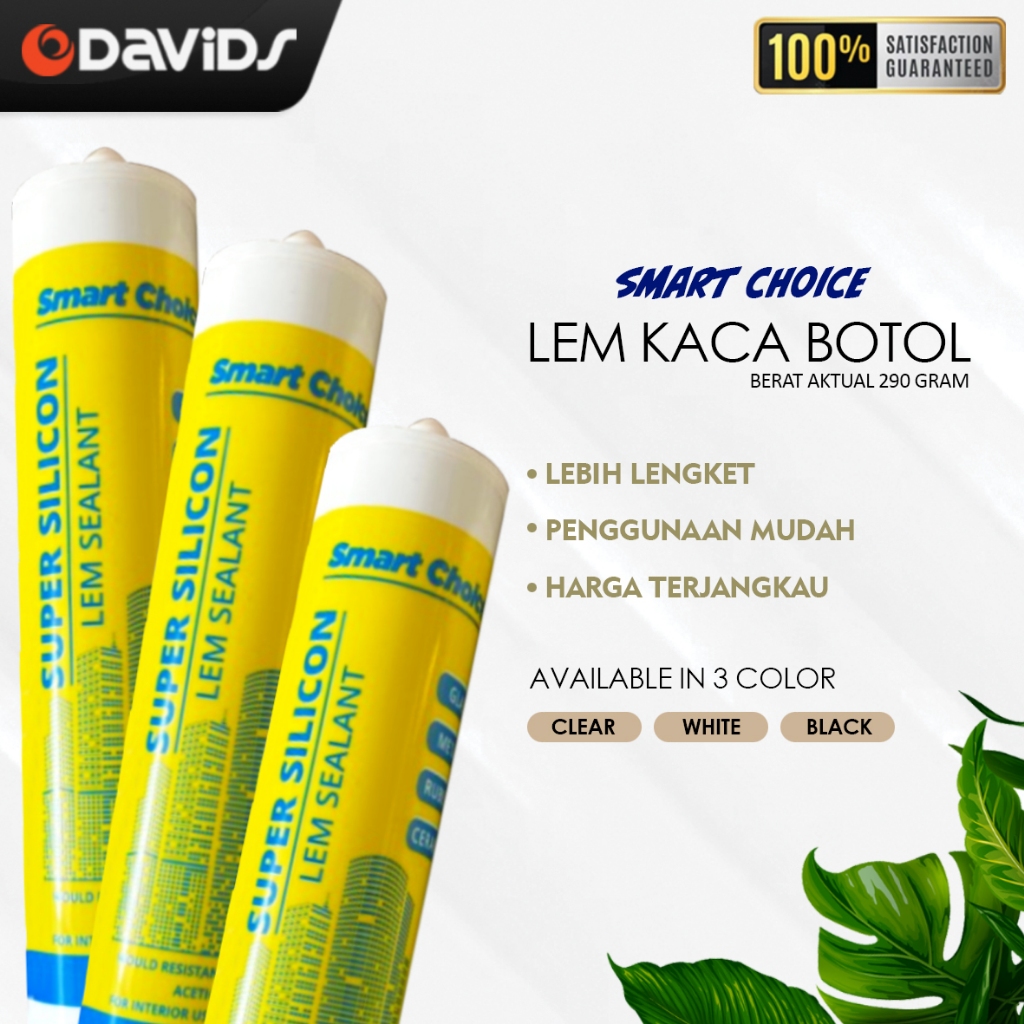 Jual Lem Sealant Sealent Kaca Aquarium Bening Hitam Silicone Silent