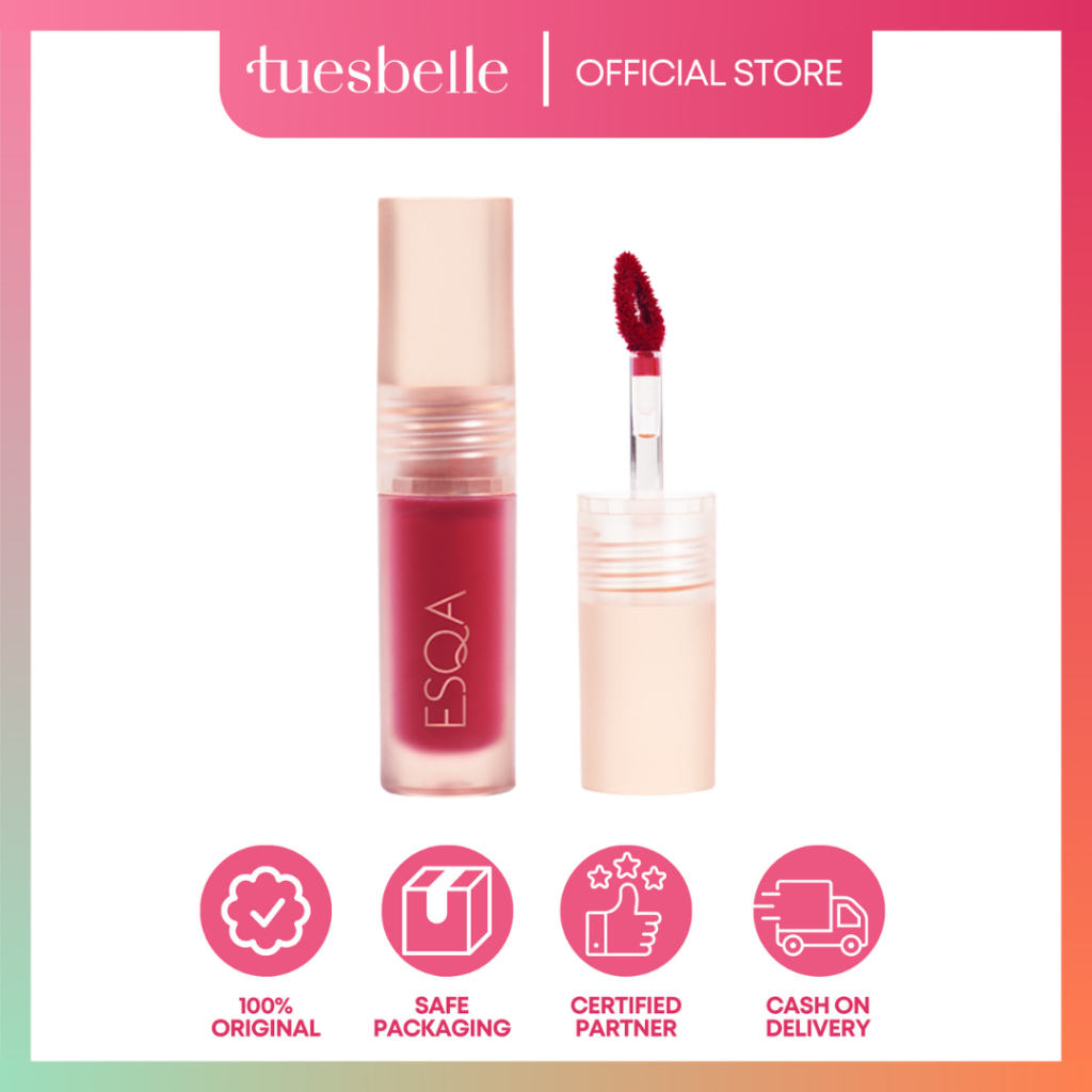 Jual Tuesbelle - ESQA Slick Drip Serum Lip Tint | Shopee Indonesia