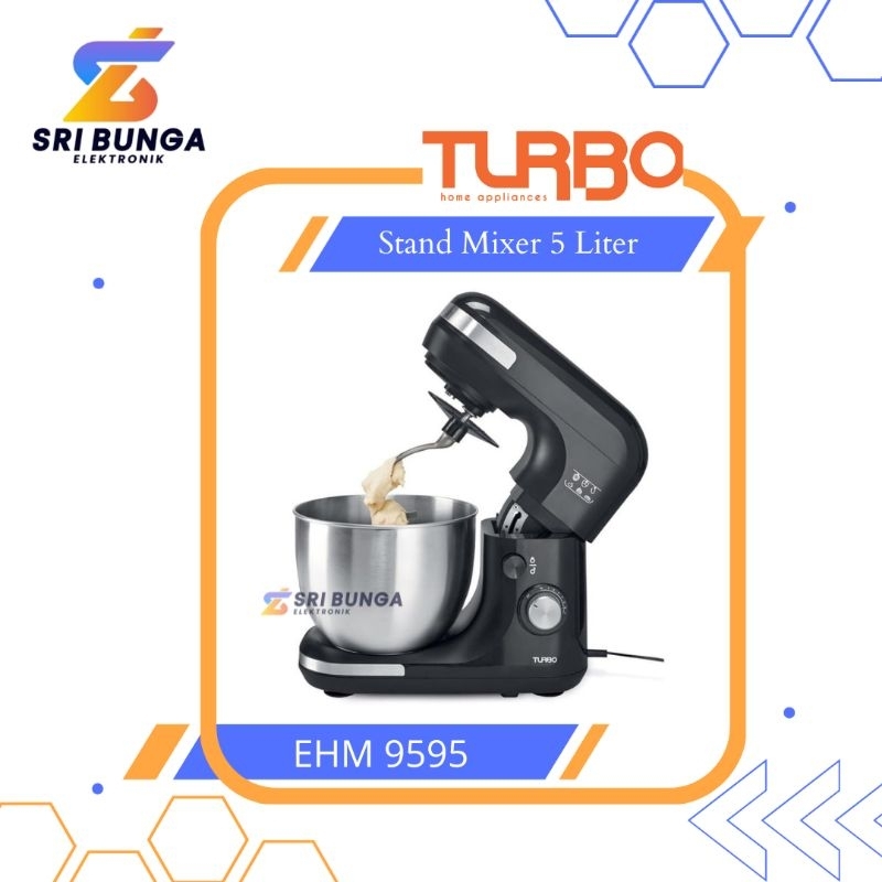 Jual Stand Mixer Grande TURBO EHM 9595 Jumbo 5 Liter Shopee Indonesia