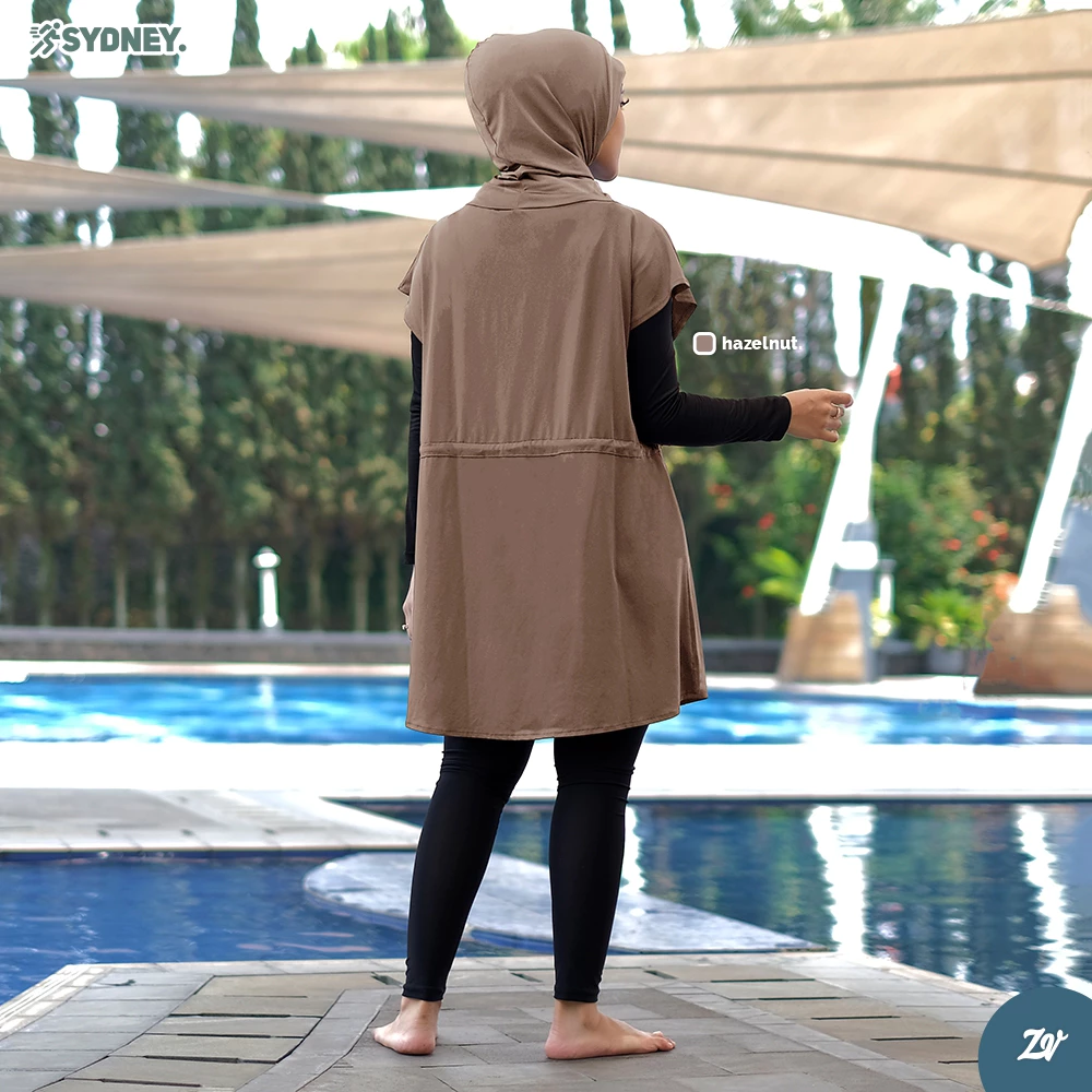 Hijab Vest Sydney oleh Zaneva - Outer Stylish dan Modis untuk Wanita