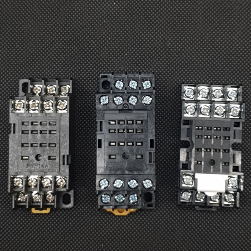 Jual Socket Relay PYF-14 soket untuk relai MY4 Shemsco Omron | Shopee ...