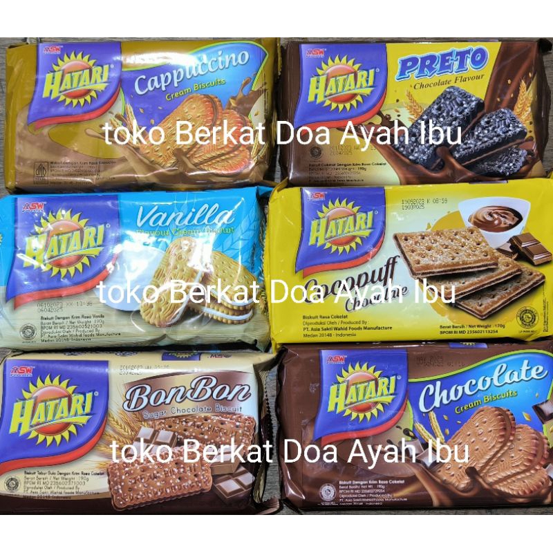 Jual Roti Hatari Cream 190 Gr Shopee Indonesia