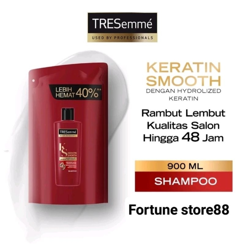 Jual Tresemme Shampoo Keratin Smooth Refill 900ml Shopee Indonesia 