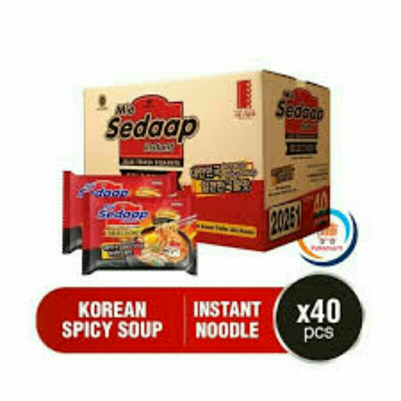 Jual Mie Sedap Sedaap Kuah Selection Korean Spicy Chicken 1 Dus 40