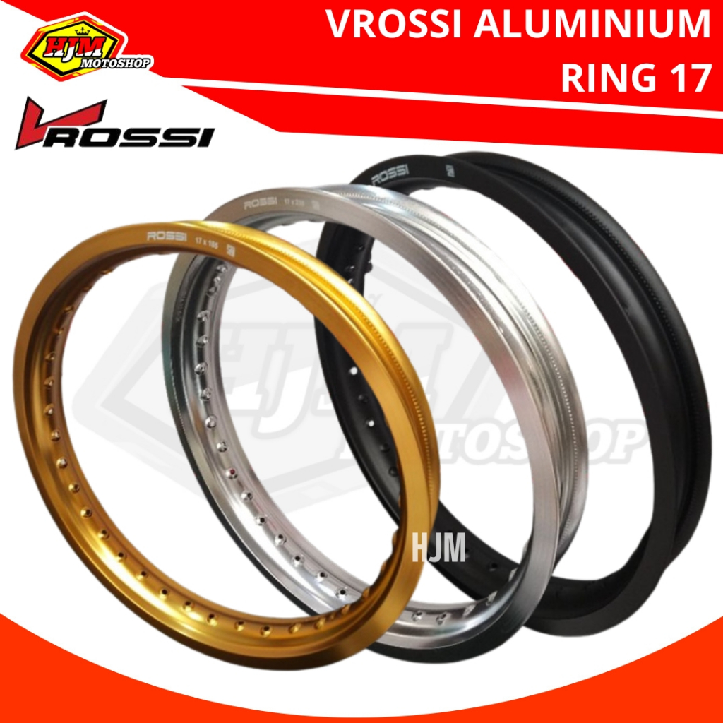 Jual Velg Alumunium VRossi WM Ring 17 Ukuran 140, 160, 185, 215, 250