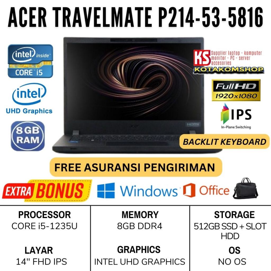 Jual Laptop Acer Travelmate P Core I U Ram Gb Ssd