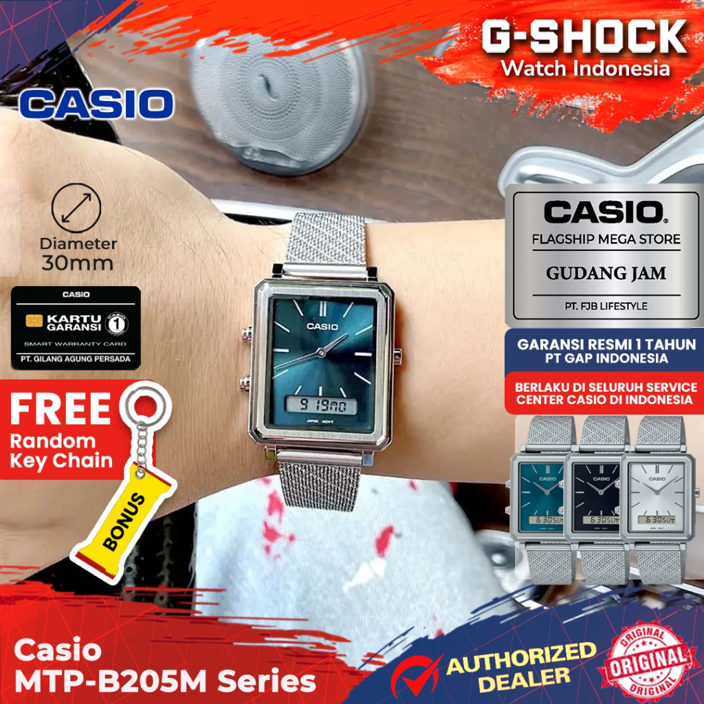 Jual Casio General MTP-B205M Series MTP-B205M-7EDF MTP-B205M-1EDF MTP ...