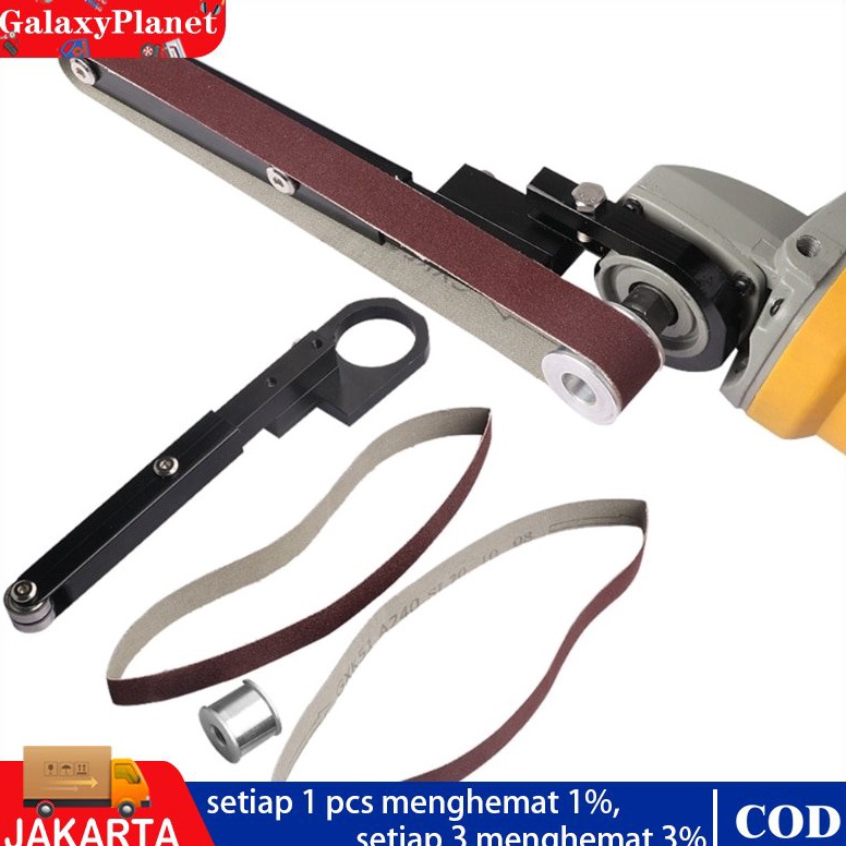 Jual Tidak Diragukan.. Handheld Air Belt Sander Adaptor Gerinda Tangan